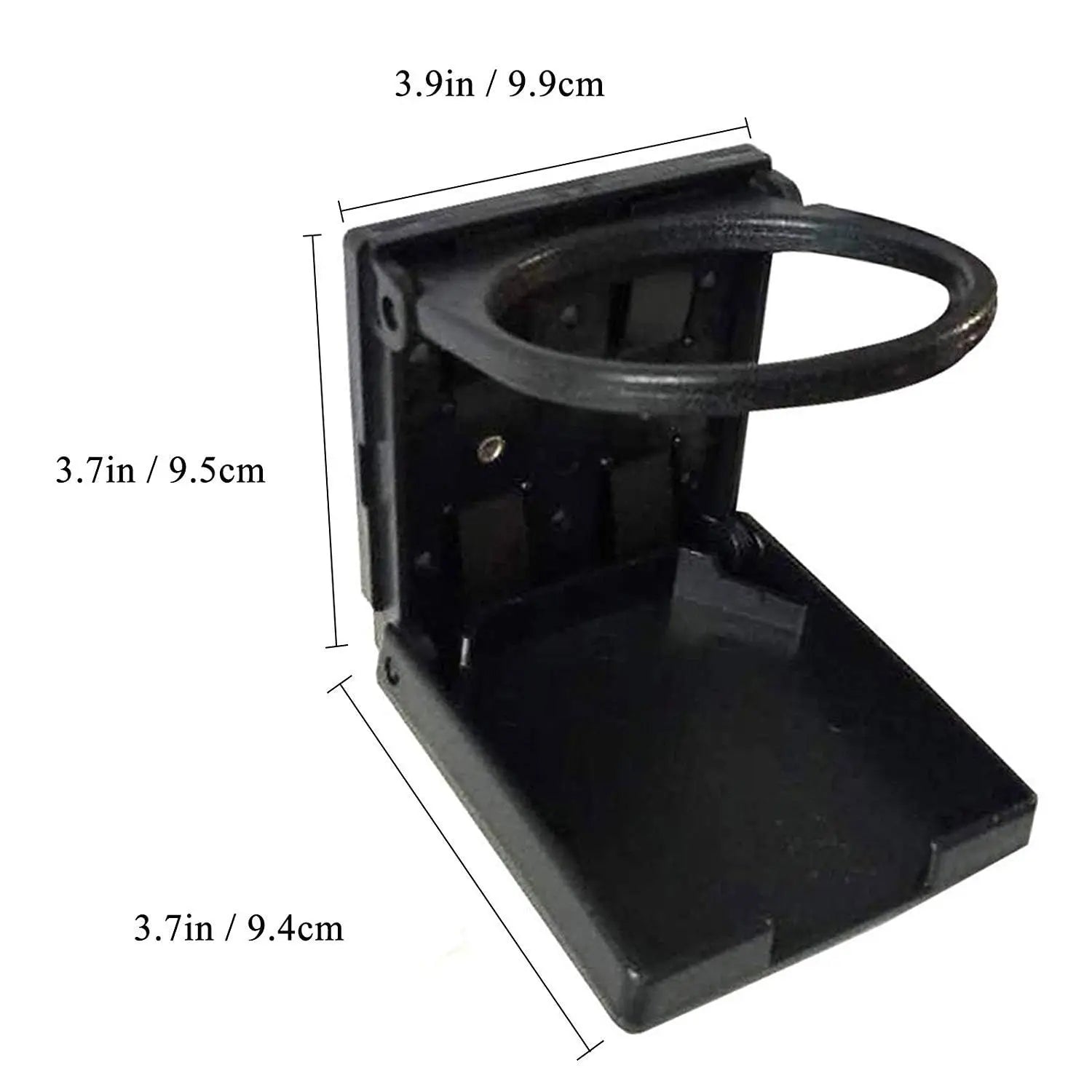 2pieces Folding Cup Holder Plastic Beverage Drinking Foldable Cup Holders for Car Truck Va