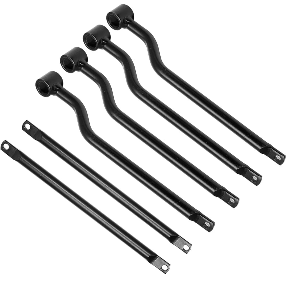 Motorcycle Universal Black Saddle bag Support Bars Mounts Bracket For Harley Honda VT750 VT400 S - Automotive LED Light