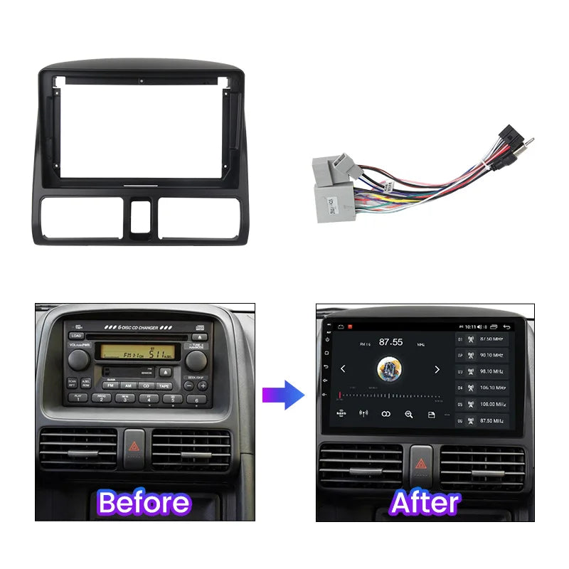 Car Multimedia Player Frame Cable for Honda CRV 2002 2003 2004 2005 Applicable To 9 Inch A | AUTOKITSHOP
