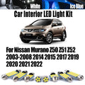 LED Interior Light Kit for Nissan Murano Z50 Z51 Z52 2003-2017 - Canbus Dome Map Door Trunk Bulbs | AUTOKITSHOP
