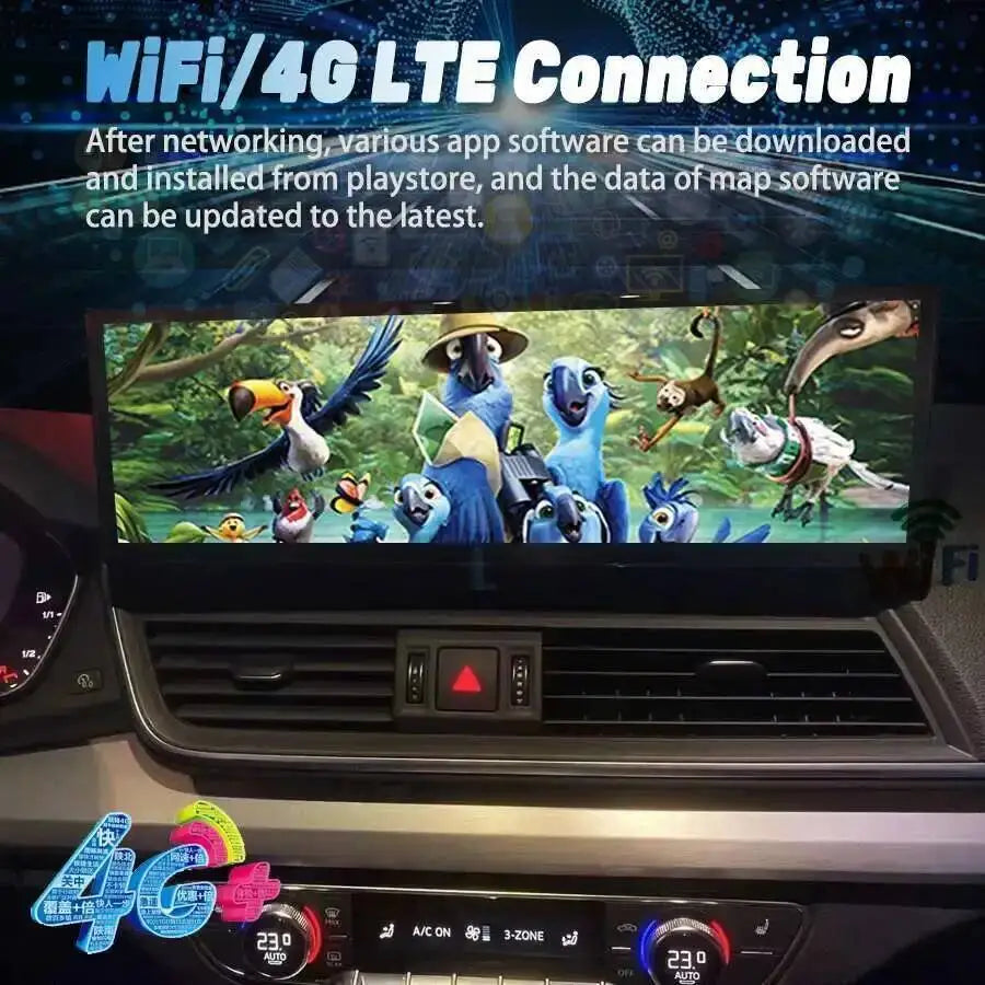 14.9" Android Car Radio For Audi Q5L Sq5 2018 - 2020 Wireless CarPlay GPS Navigation Multi | AUTOKITSHOP