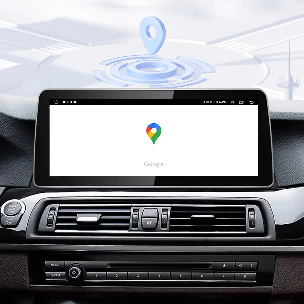 12.3" GPS Stereo Navigation For BMW 5 Series F10 F11 F07 F18 2010 - 2017 Multimedia Player