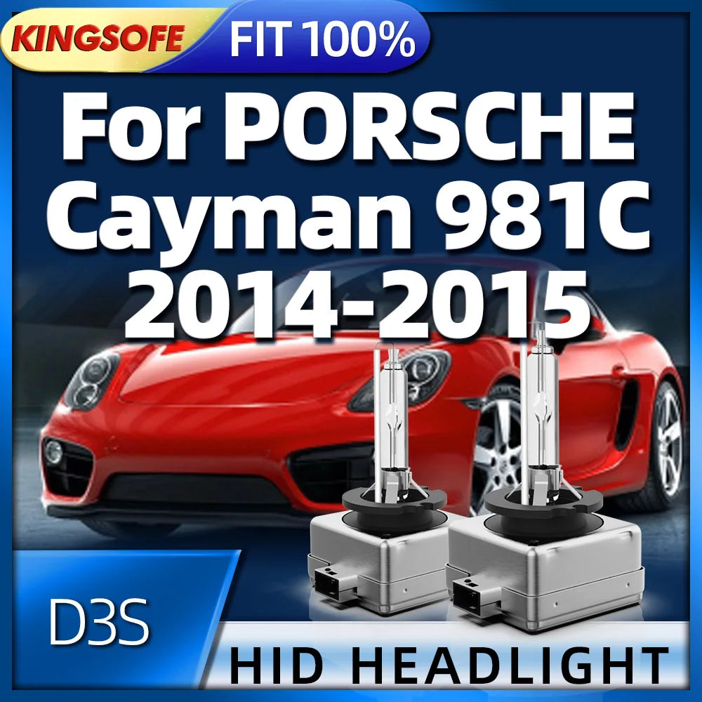 HID Headlight D3S 35W Xenon 6000K White Car Lamp Replace Original Bulbs Plug and Play For