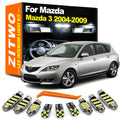 ZITWO 8Pcs For Mazda 3 BK Hatchback Saloon Mazda3 2004 2005 2006 2007 2008 2009 LED Interior Dom - Canbus LED Car Light