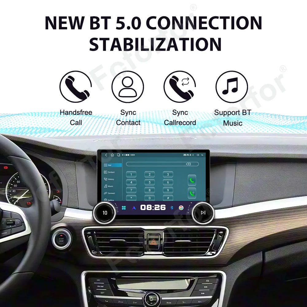Luxury Edition HD Large Touch Display Android 15 11.5 Inch Wireless CarPlay GPS Navigation