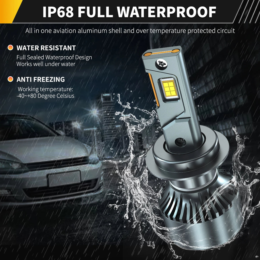 8000W 12000000LM Canbus H4 H7 H1 LED H8 H9 H11 9005 9006 9012 HB3 HB4 Car LED Headlight Au