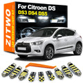 ZITWO Canbus No Error LED Interior Dome Map Reading Trunk Light Kit For Citroen  for DS5 DS3 DS4 2010-2017 - Canbus LED
