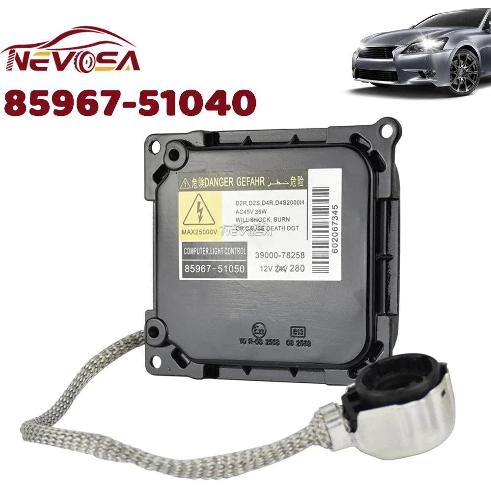 Xenon HID Headlight Ballast Control Unit For Lexus SC430 GX460 RX350 GS300 GX460 for Lexus 5967-5104 - LED Daytime Runni