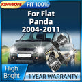 LED Headlight 30000LM H4 Auto Lamp For Fiat Panda 2004-2011 2005 2006 2007 2008 2009 2010