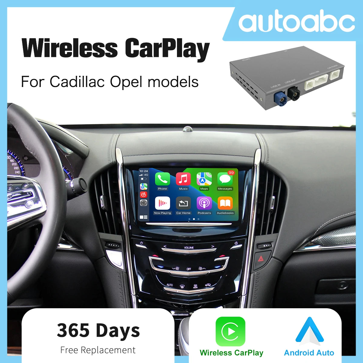 Wireless CarPlay For Cadillac Buick Regal opel insignia 2013-2018 Mokka Zafira Cascada Mer