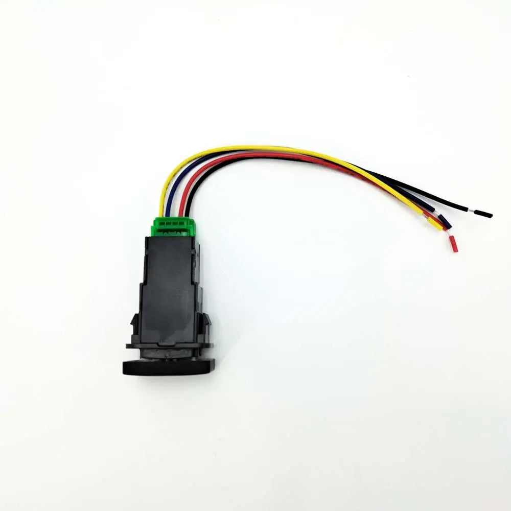 Fog Push Button Switch w/ Amber LED Background Indicator Lights OEM For Toyota
