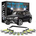 Complete Car LED Interior Light Kit For Mercedes Benz MB M ML GL GLK GLA GLC Class W163 W1