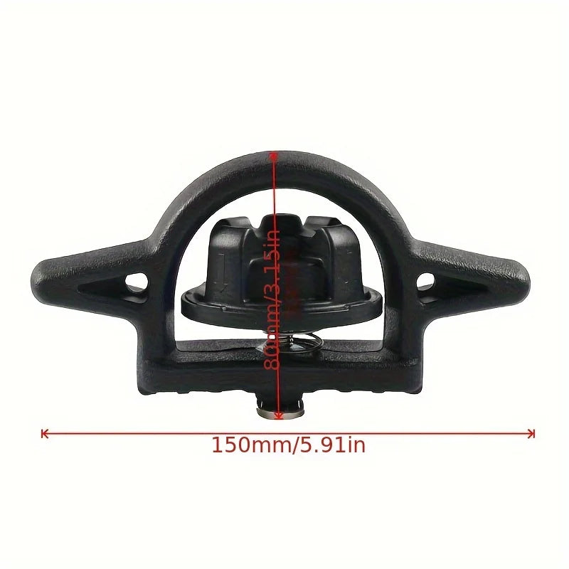 Truck Bed Rail Tie Down Cleats 4PCS PT278-35112 Cargo Tie Down Anchors For Tacoma Tundra Jeep Gl - Automotive LED Light