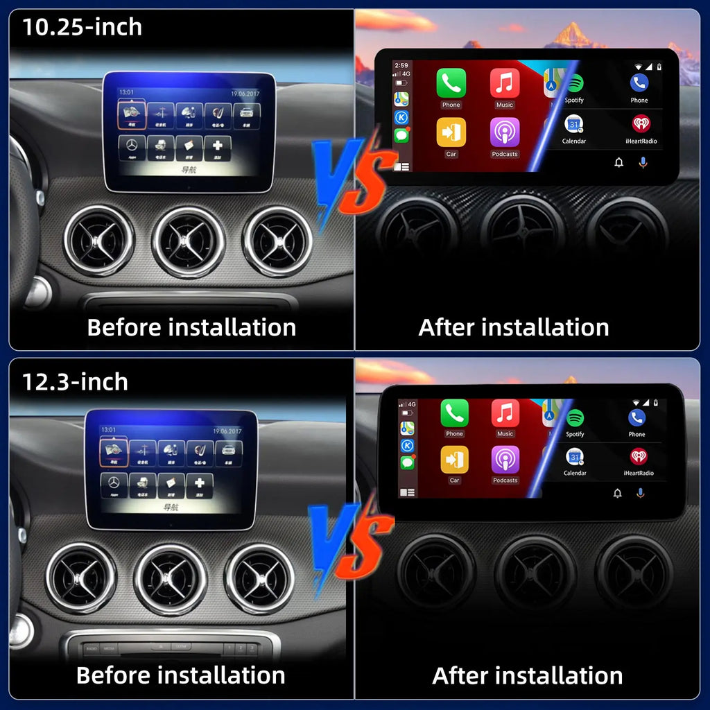 LED Interior Light Kit for Mercedes X156 NTG5 NTG4 - Canbus Error-Free Interior Bulbs