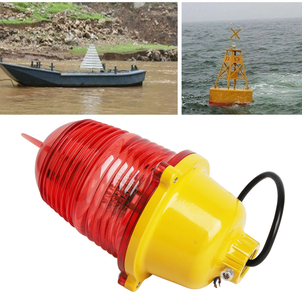 Boat Emergency Beacon Lamp Warning Beacon Light Resistant Long Lifespan Multipurpose Waterproof  - Automotive LED Light