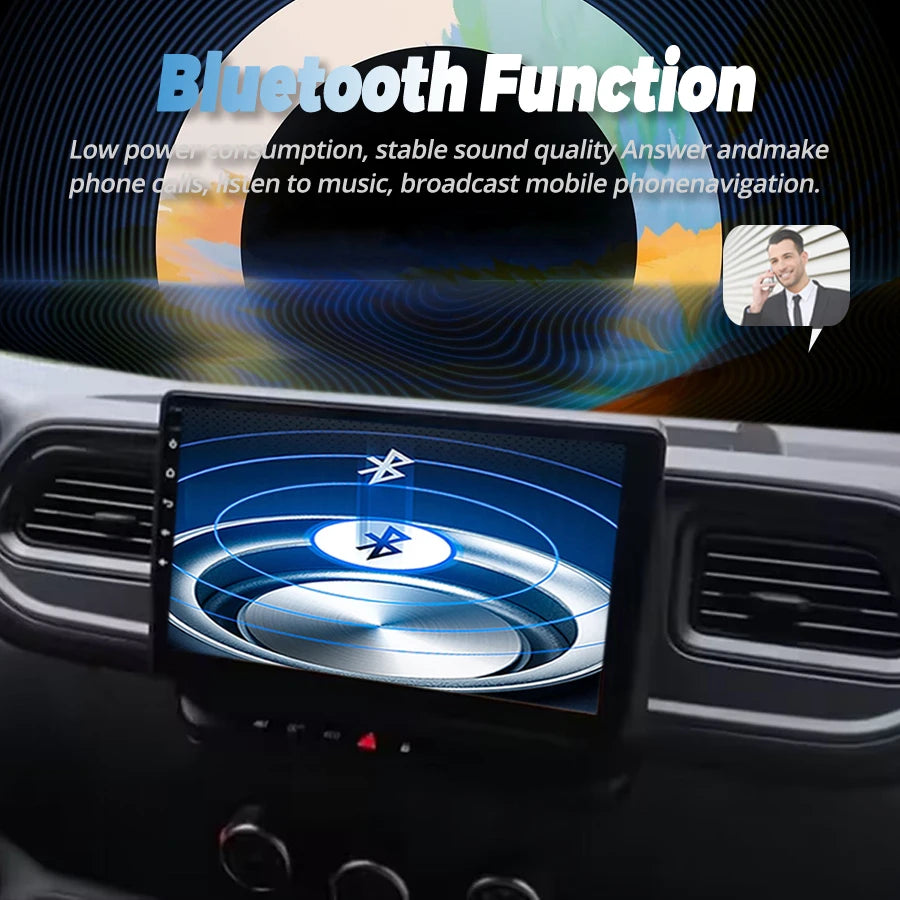 Android 14 Auto Car Radio For Nissan Ny400 Renault Master Opel Movano GPS Navigation Carpl