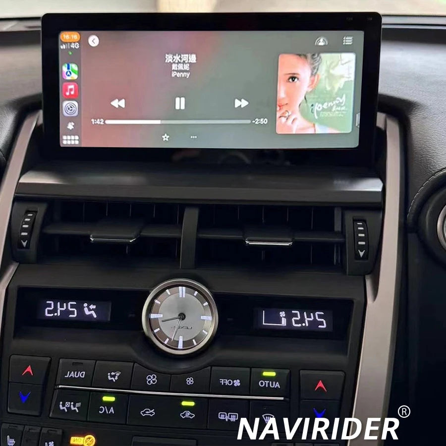 DSP Navi RHD Qualcomm 668S CarPlay BT Multimedia Video Player Stereo For Lexus NX NX200 NX