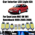 Canbus LED Interior Trunk Dome Map Light For Seat Leon MK1 1M 1M1 Hatchback 1999-2005 2006
