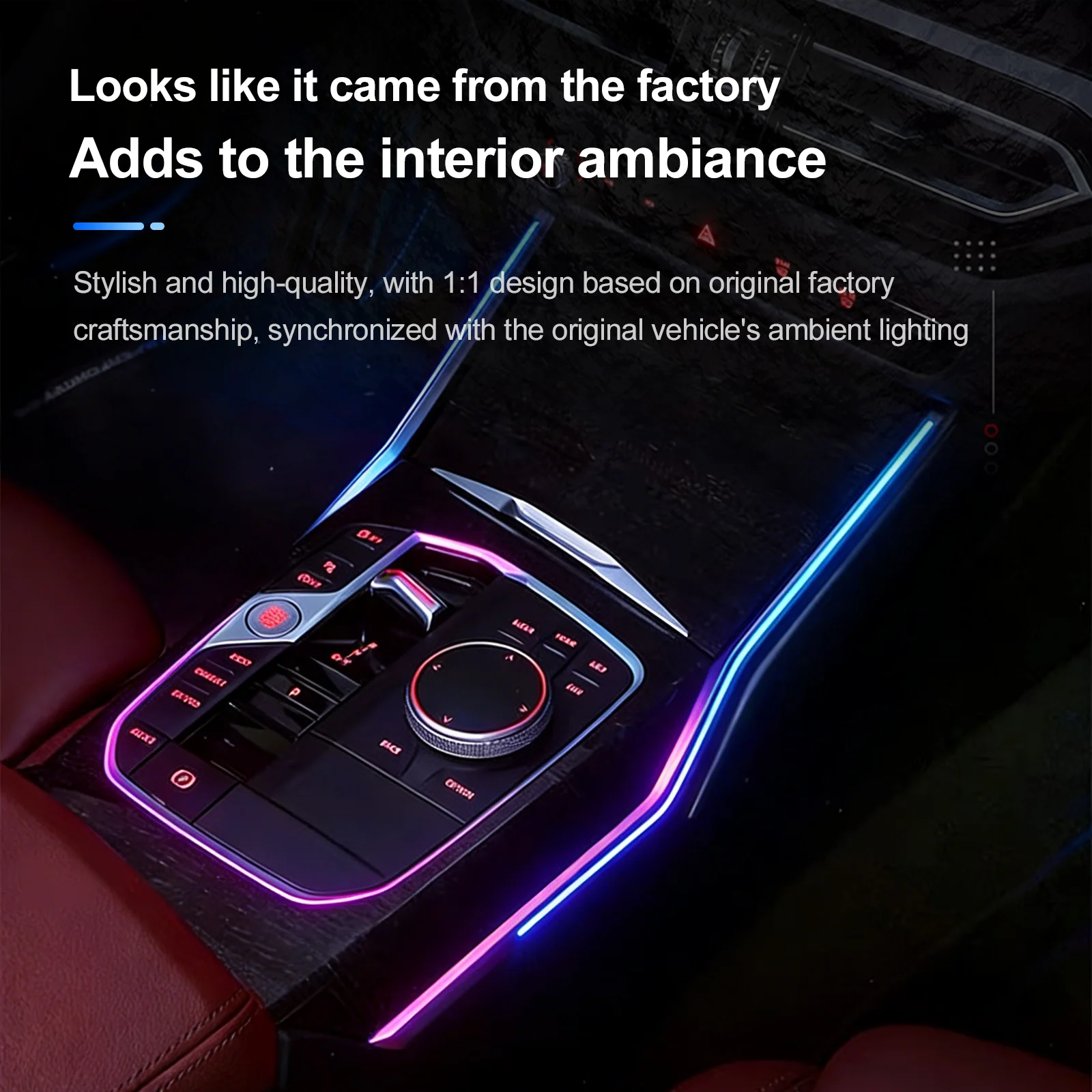 RGB - Ambient Light - for BMW M4 M3 M5 2020-2025 - Car Interior Lighting