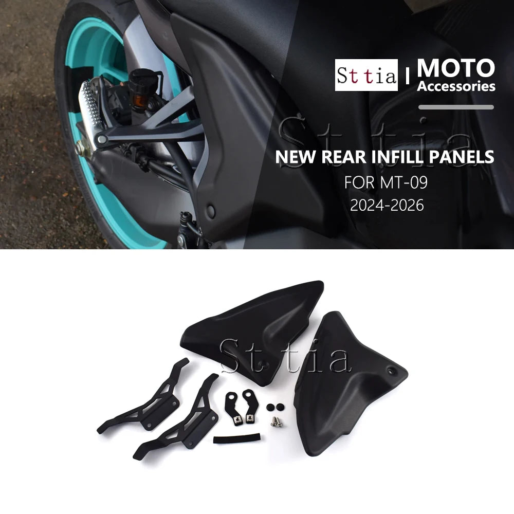 For Yamaha MT09 MT-09 2024 2025 ABS Guard Protector Frame Rear Infill Side Panel MT 09 2026 Moto - Automotive LED Light