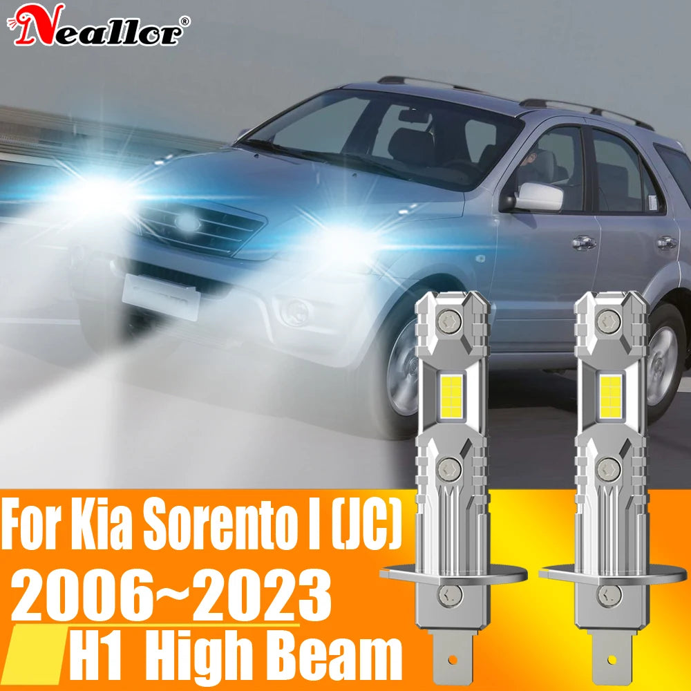 2x H1 Led Light Canbus Bulb Car Headlight High Power Auto Fog Diode Moto Driving Running L