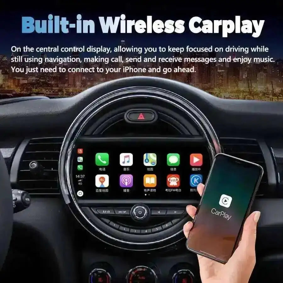 9" Android Car Radio For BMW Mini One 2017 F55 Cooper F56 Clubman F54 2015-2022 GPS Multim | AUTOKITSHOP