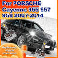 50000LM Headlight LED Canbus Lamps Lights Bulb 6000K For PORSCHE Cayenne 955 957 958 2007-