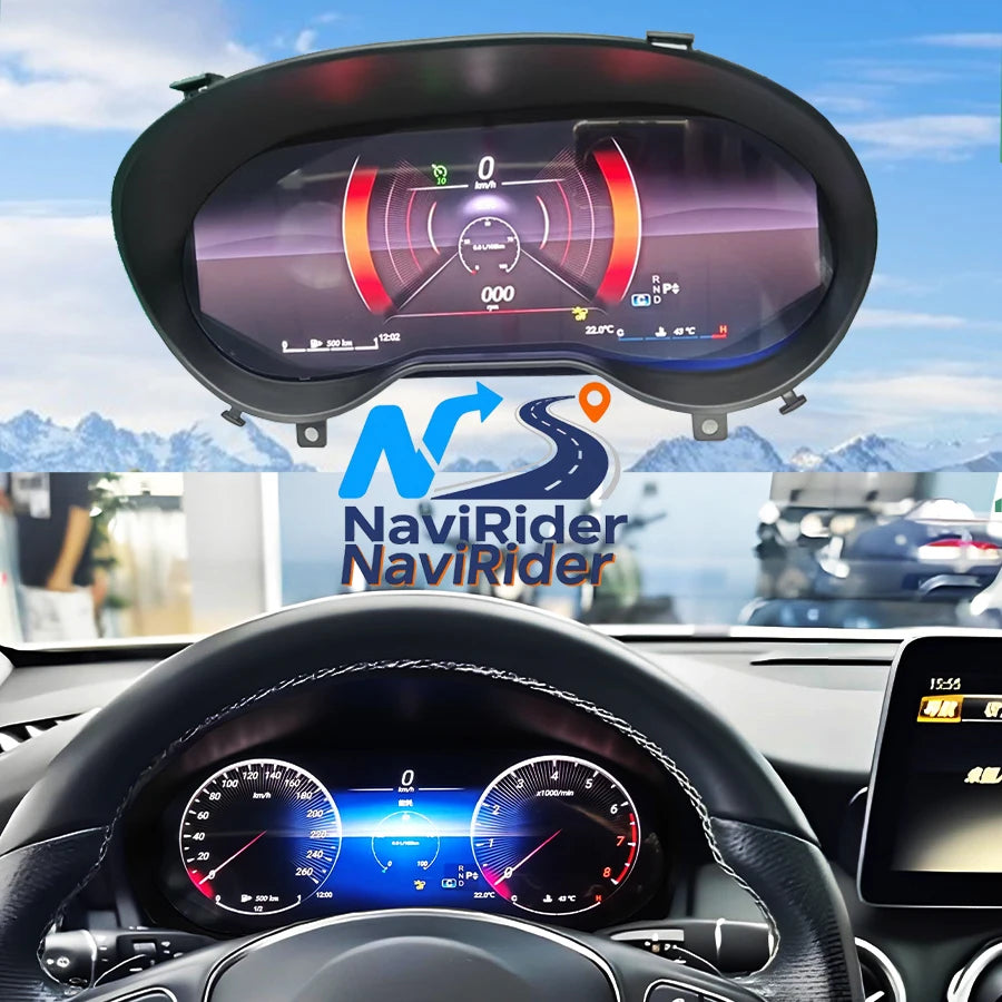 For Mercedes Benz GLA 2015-2019 CLA 2013-2019 A 2013-2017 Linux Cockpit Instrument Cluster