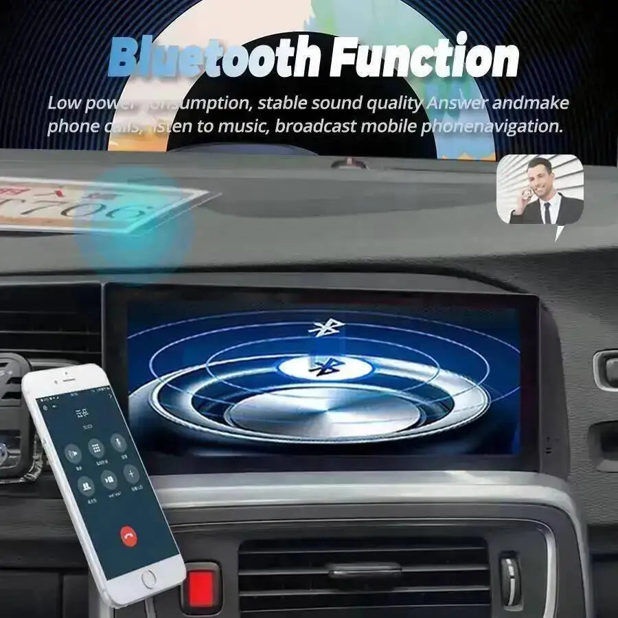 Android15 Carplay Auto Screen Car Radio Multimedia Player For Volvo S60 V60 2011-2017 GPS  | AUTOKITSHOP