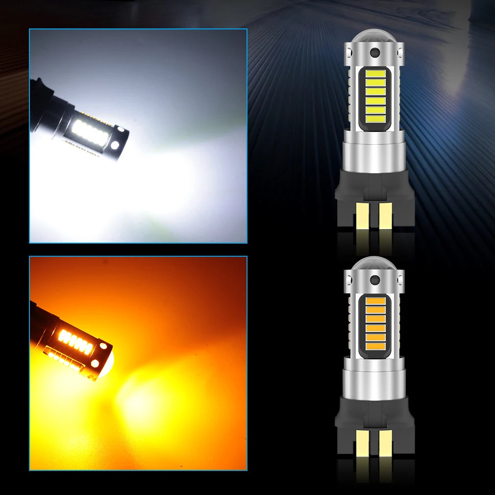 Canbus PW24W PWY24W LED Bulbs 3014 LED 30SMD DRL Fog Lamps For Audi BMW Volkswagen Turn Si