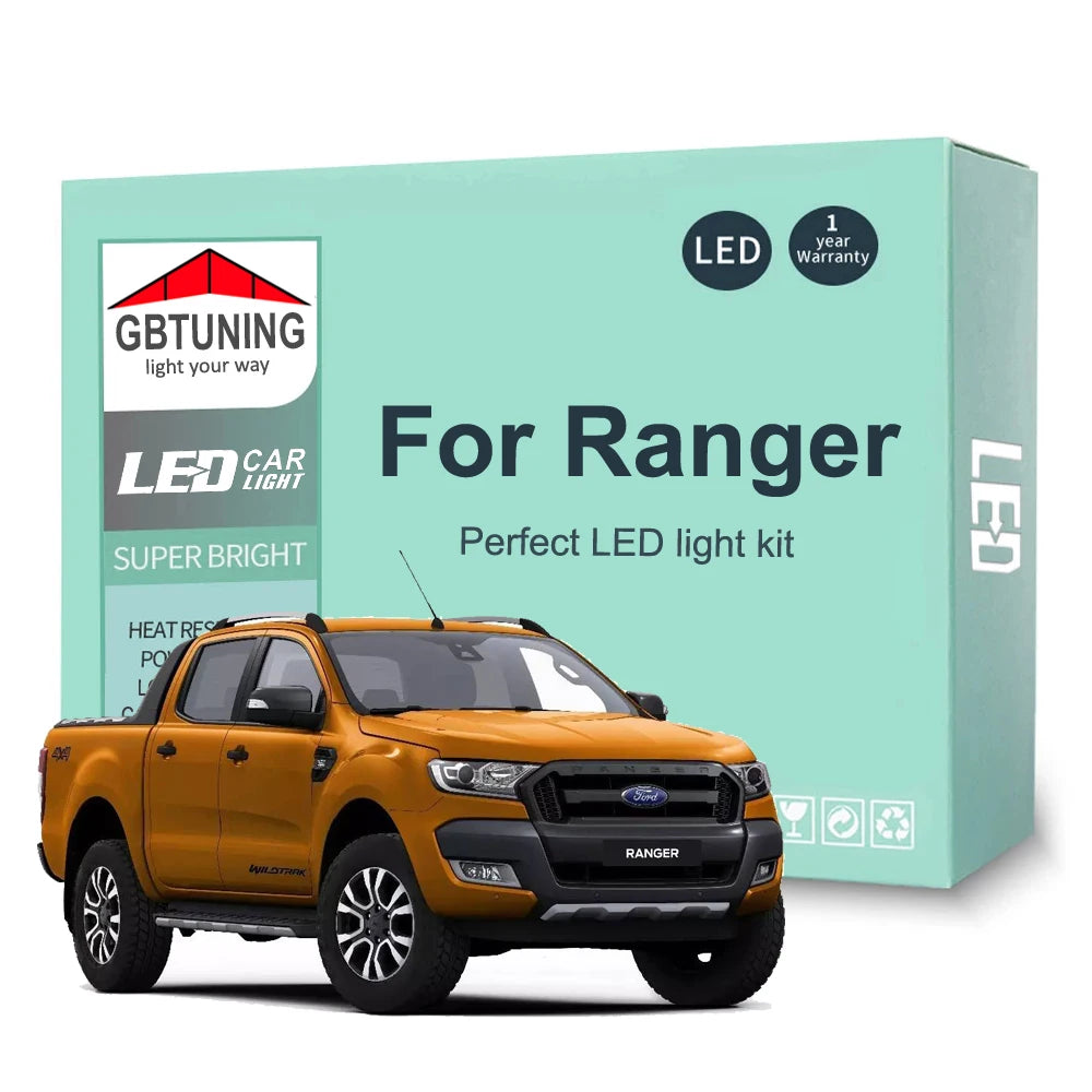 LED Interior Light Kit for Ford Ranger 1986-2013 - Canbus Dome Map Door Trunk Bulbs | AUTOKITSHOP
