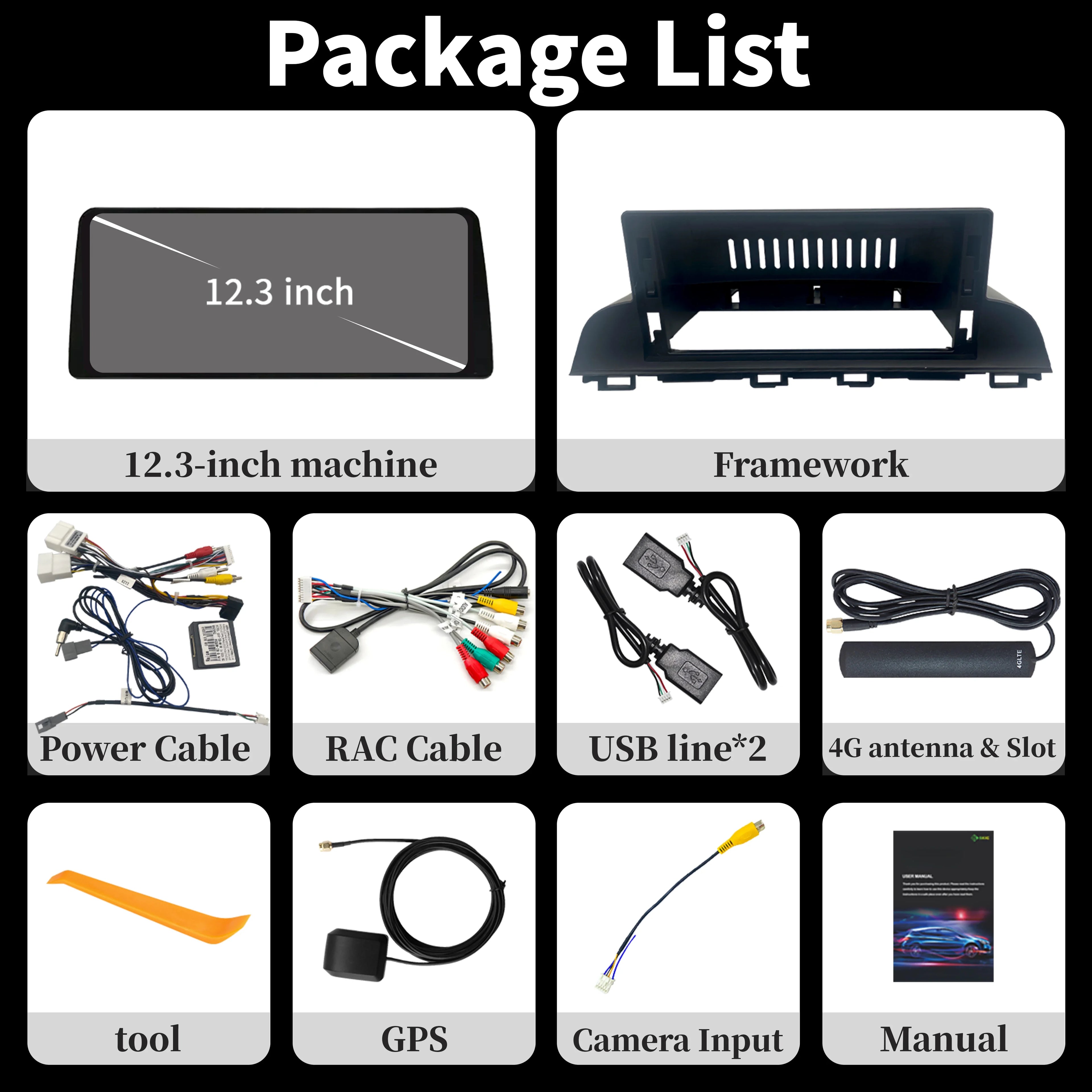 12.3"Car Radio Multimedia GPS For Mazda 3 Axela BM 2013-2017 Android 15 Navigation Wireles