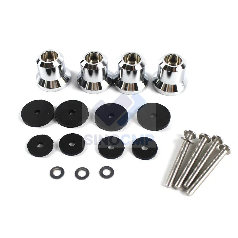 5/8' Luggage Rack Risers Complete Kit Fits For Honda Goldwing GL1800 Models 2001-2017 Moto