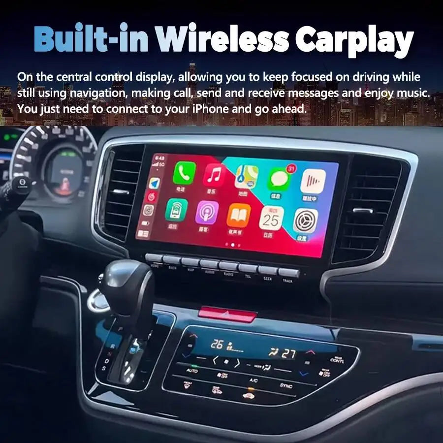 Radio Android Touch Screen Car Multimedia Player Navigation Head Unit 10.3" For Honda Odys | AUTOKITSHOP