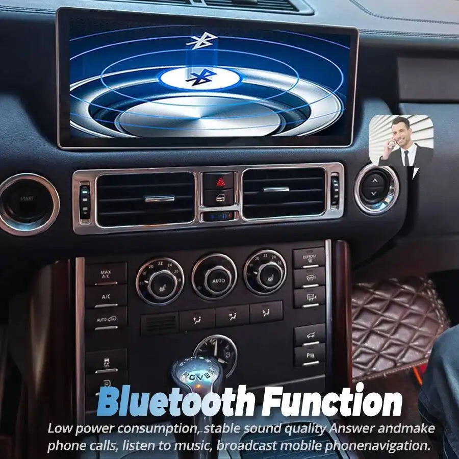256GB DSP Car Multimedia Video Player HU Carplay BT Stereo For Land Range Rover V8 L322 20