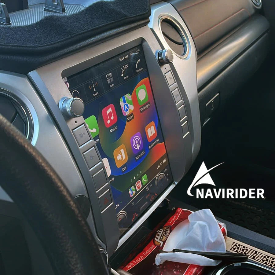 NaviRider 12.1inch Video Player Tesla Screen For Toyota Tundra 2014-2020 Android 14 Car Mu