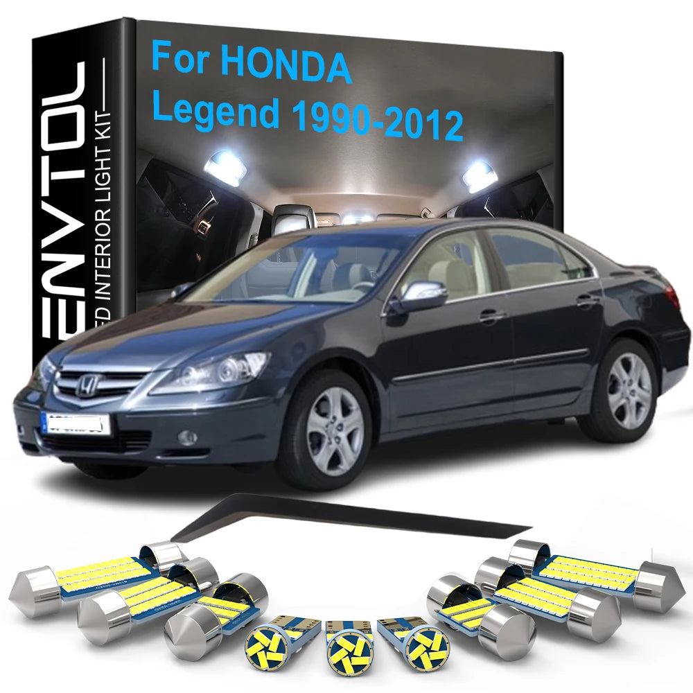 LED Interior Light Kit for Honda Legend KA7 KA8 KA9 KB1 KB2 1990-2012 - Canbus Dome Map Door Trunk Bulbs | AUTOKITSHOP