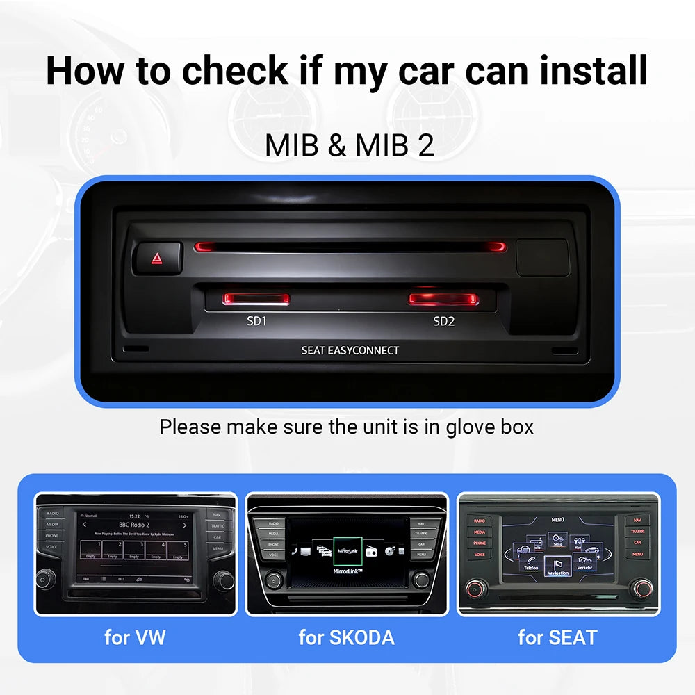 OEM Screen Upgrade Decoder Box multimedia interface CarPlay Android auto Retrofit Kit for  | AUTOKITSHOP