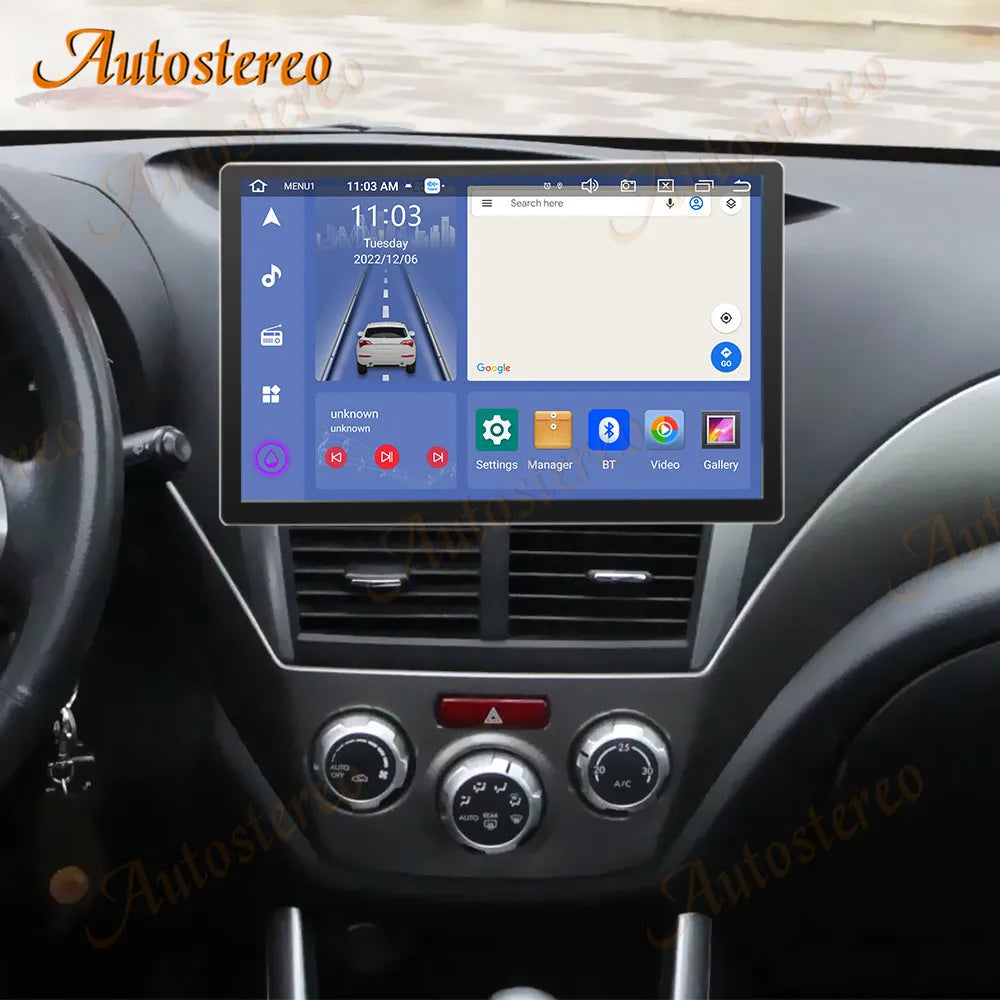 Carplay Android 14 13.3 Inch Car Radio For Subaru Forester WRX 2008-2014 Car GPS Navigatio