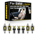 LED Interior Light Kit for BMW 3 Series E30 E36 E90 E91 E92 E93 E46 F30 F31 F34 GT Estate Sedan Coupe Convertible - C...