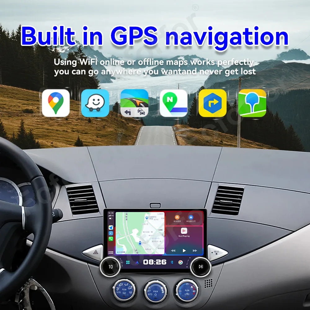 Modern Advanced 11.5 Inch Android 15 HD Touch Wireless CarPlay Android Auto GPS Car Media