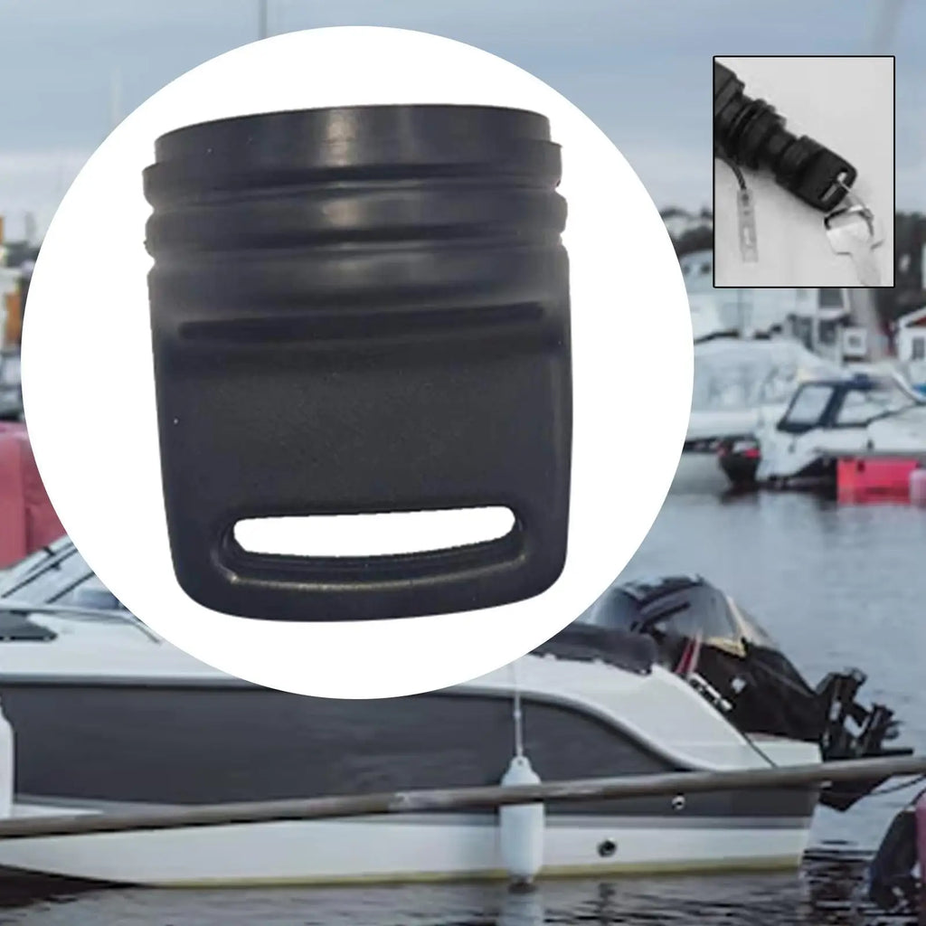 Durable Rubber Ignition Key Cap Waterproof Boot Cover for Outboard Motor Marine Equipment - Automotive LED Light