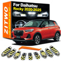 ZITWO 9Pcs LED Interior Dome Map Trunk Light License Plate Bulb Kit For Daihatsu Rocky 2020 2021 - Canbus LED Car Light