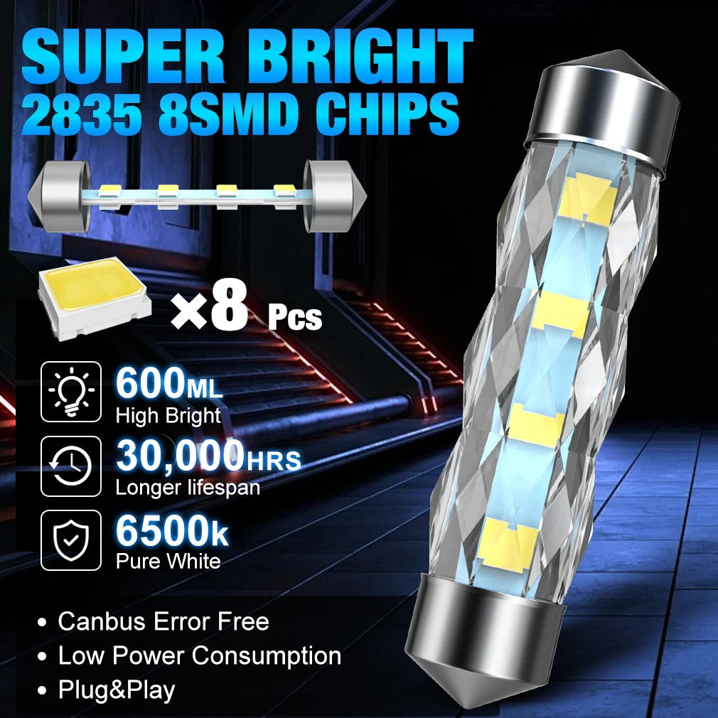 XSTORM C5W LED Dome Light Canbus 31MM 36MM 39MM 41MM Led Car Door Lights Autor Signal Lig