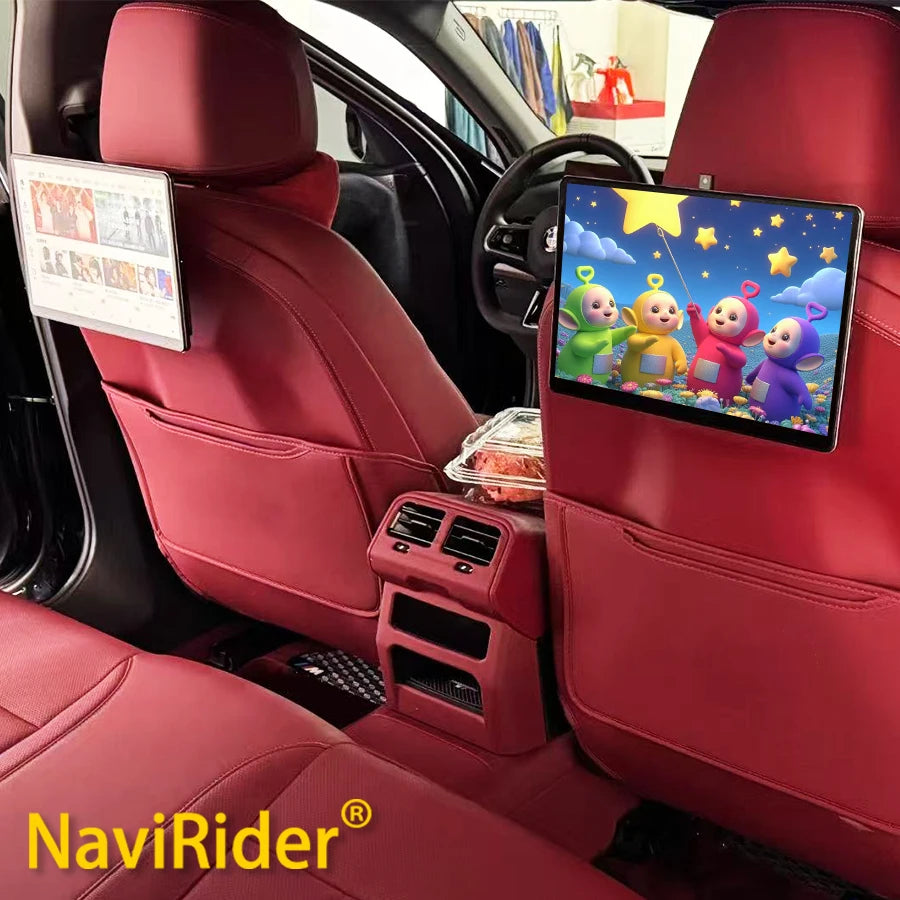 1920*1200 IPS 2K Screen Headrest Video Player For BMW BMW 5 Series 7 Series I5 I7 X5 X6 X7