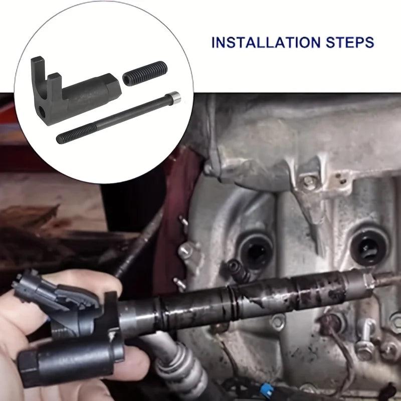 Diesel Injector Removal Tool Injector Remover Long Bolt Short Bolt Remover Extracting Tool Injec - Automotive LED Light