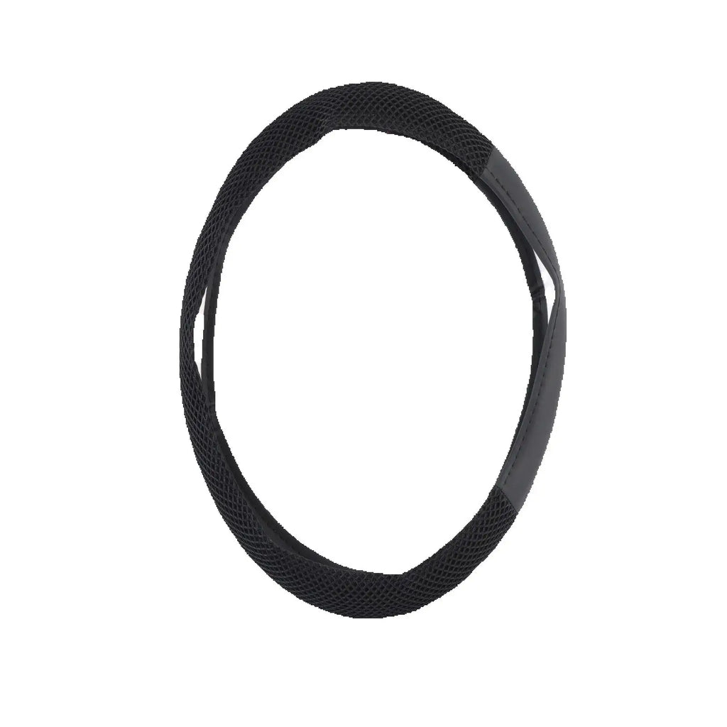 Steering Wheel Cover 14.5-15 Inches FOR Universal Automobiles Ice Silk Breathable Non-Slip