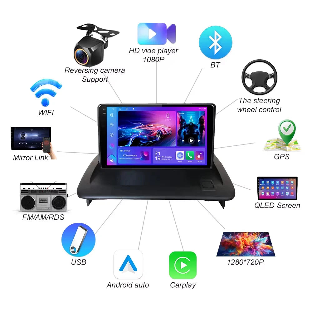 Android 16 For Volvo C30 S40 V50 C70 2004-2012 Multimedia Navigation Car Radio Video Playe | AUTOKITSHOP