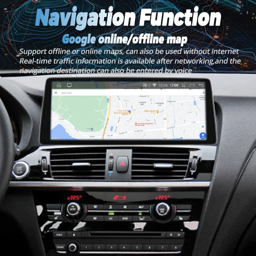 RGB - Ambient Light - for BMW F26 F25 X3 2014-2017 - Car Interior Lighting