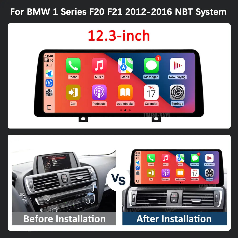 for BMW 1 Series F20 F21 2012 - 2016 NBT System Car Radio Multimedia Player Android 16 Car